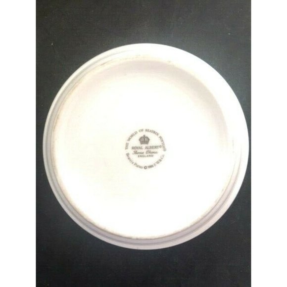 Beatrix Potter Mr Jeremy Fisher Bowl 1986 Bone China Dish Royal Albert England - Picture 2 of 2